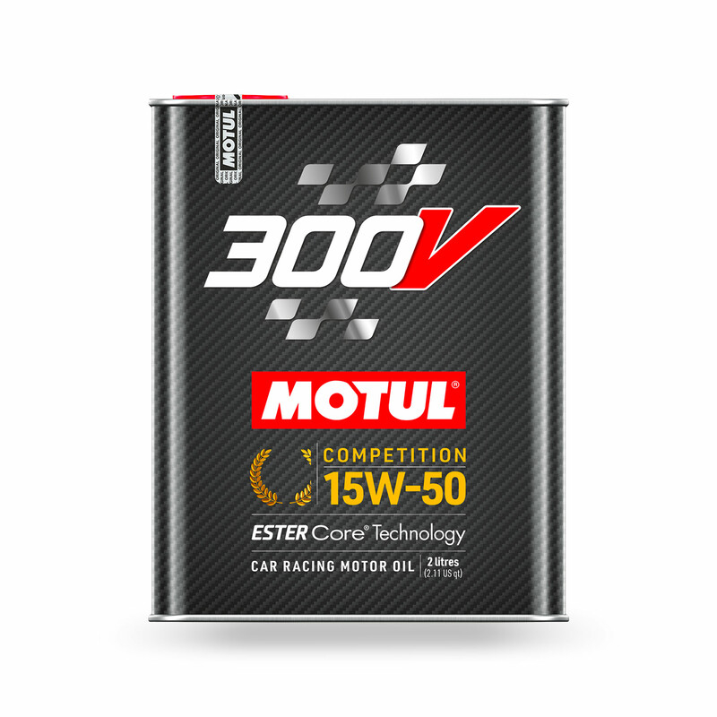 MOTUL 300V COMPÉTITION 15W50 ESTER CORE (2 LITERS) - 2
