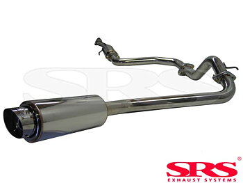 HONDA CIVIC/CRX 88-91 SRS STAINLESS STEEL G50 CATBACK SYSTEM