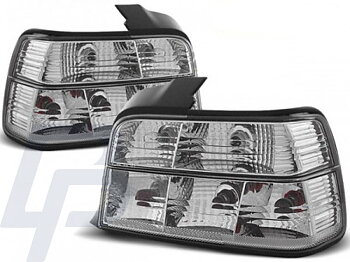 TAILLIGHTS BMW E36 12.90-08.99 SEDAN CRYSTAL WHITE