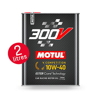 MOTUL 300V COMPÉTITION 10W40 ESTER CORE 2L