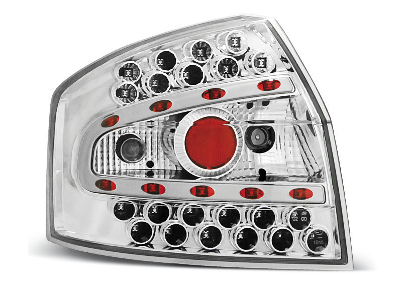 AUDI A4 8E 10.00-10.04 SEDAN CHROME LED TAILLIGHTS