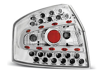 AUDI A4 8E 10.00-10.04 SEDAN CHROME LED TAILLIGHTS