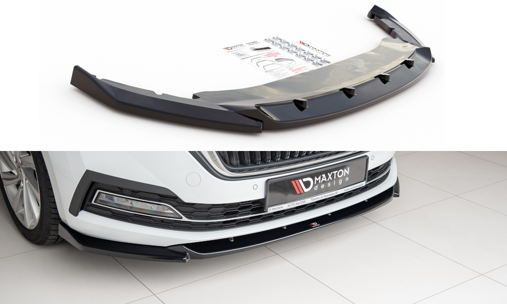 Front Splitter V1 Skoda Octavia MK4 (2019-)