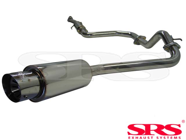 HONDA CIVIC/CRX 88-91 SRS STAINLESS STEEL G55 CATBACK SYSTEM