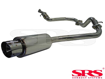 HONDA CIVIC/CRX 88-91 SRS STAINLESS STEEL G55 CATBACK SYSTEM