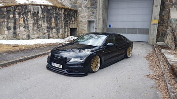 FRONT SPLITTER V.2 AUDI A7 MK1 S-LINE