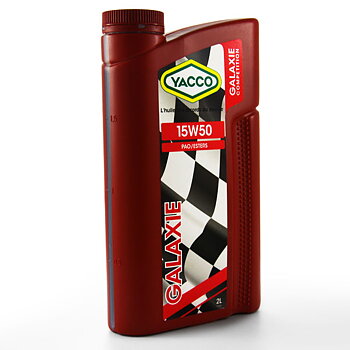 YACCO GALAXY COMPETITION 15W50 - 2 LITERS