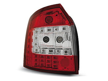 AUDI A4 10.00-10.04 AVANT LED TAILLIGHTS R-W