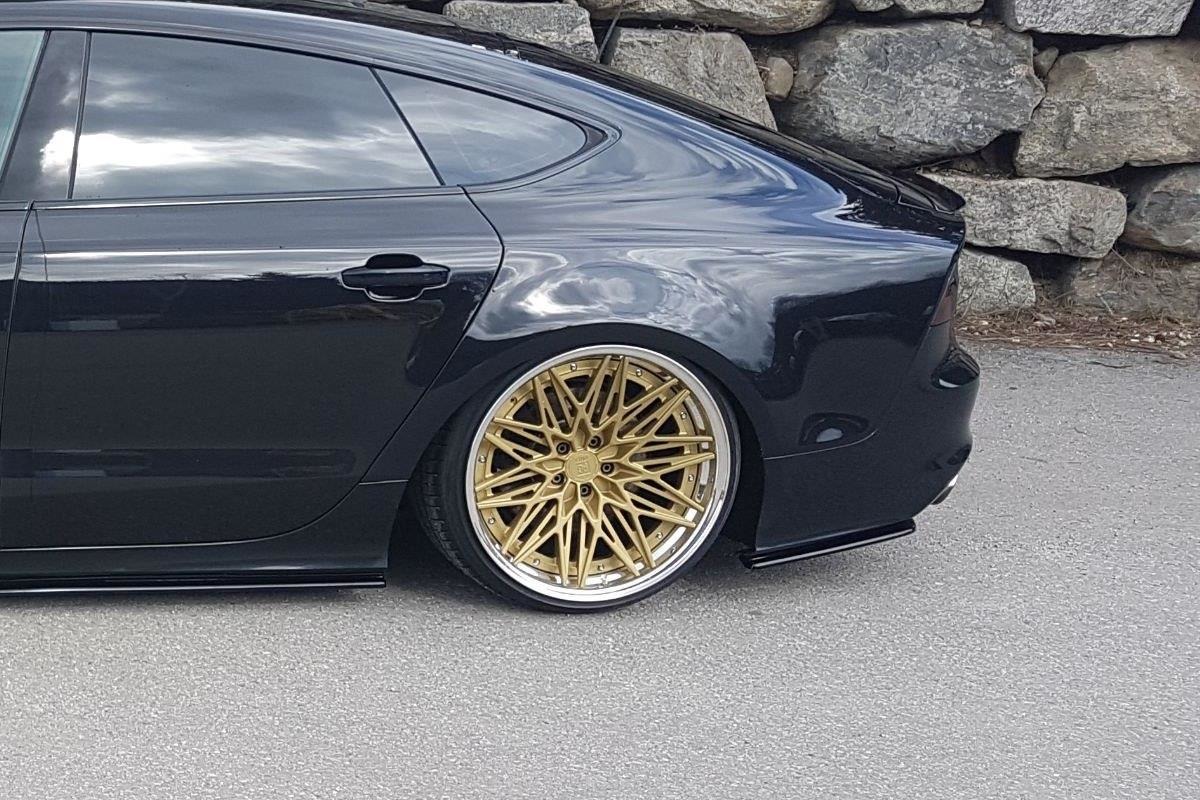 REAR SIDE SPLITTERS AUDI A7 MK1 S-LINE - 4