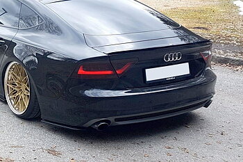 REAR SIDE SPLITTERS AUDI A7 MK1 S-LINE