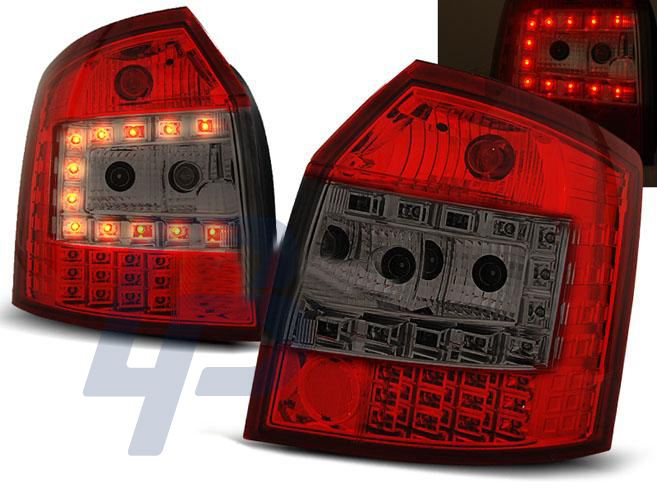 AUDI A4 10.00-10.04 AVANT LED TAILLIGHTS R-S - 2