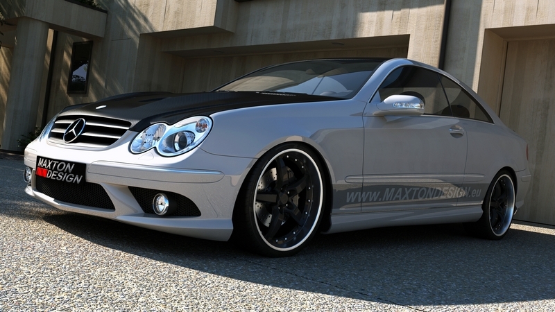 SIDOKJOLAR MERCEDES CLK W209 AMG LOOK