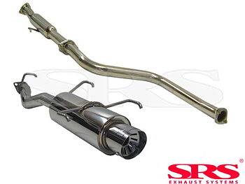 HONDA PRELUDE 92-96 SRS STAINLESS STEEL G55 CATBACK SYSTEM