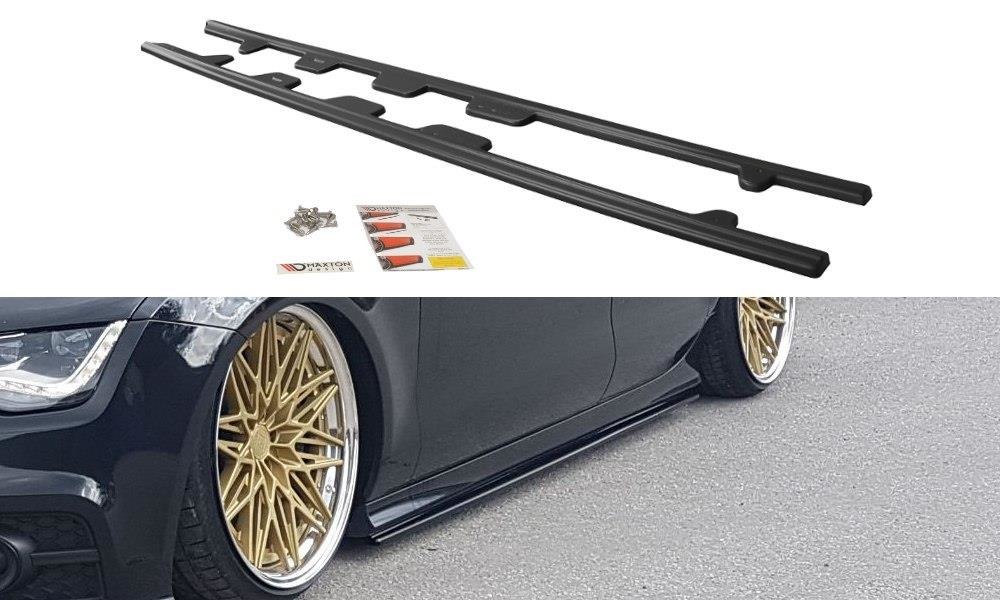 SIDE SKIRTS DIFFUSERS AUDI A7 MK1 S-LINE
