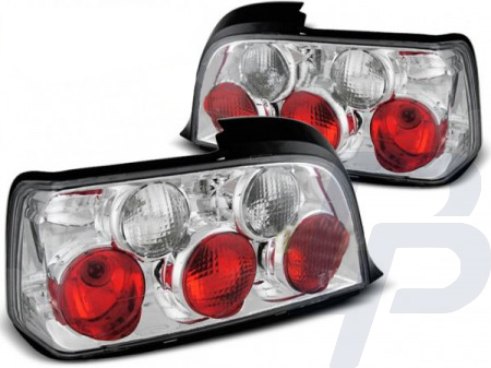 TAILLIGHTS BMW E36 12.90-08.99 COUPE CHROME