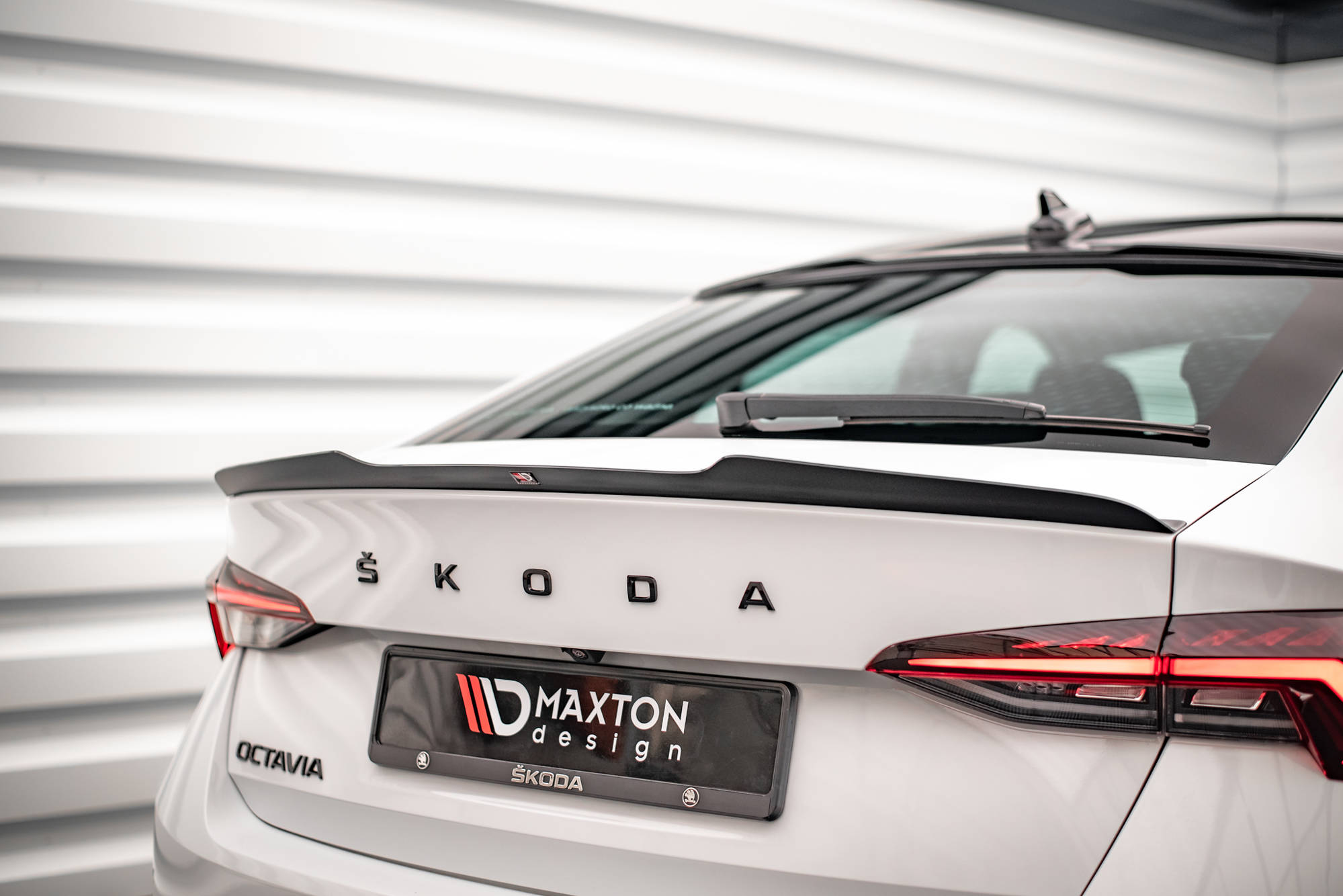 Spoiler CAP Skoda Octavia Liftback MK4 (2019-) - 3