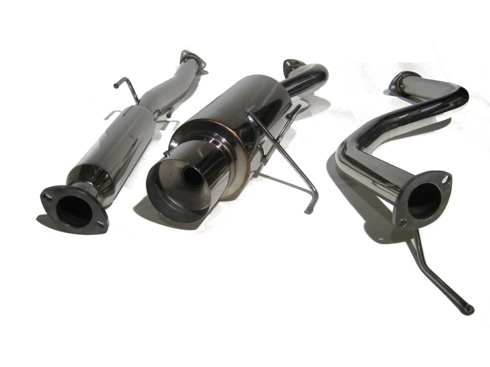 HONDA CIVIC 92-95 3D SIX-PERFORMANCE CATBACK EXHAUST SYSTEM - 3