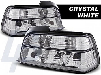 TAILLIGHTS BMW E36 12.90-08.99 COUPE CRYSTAL WHITE