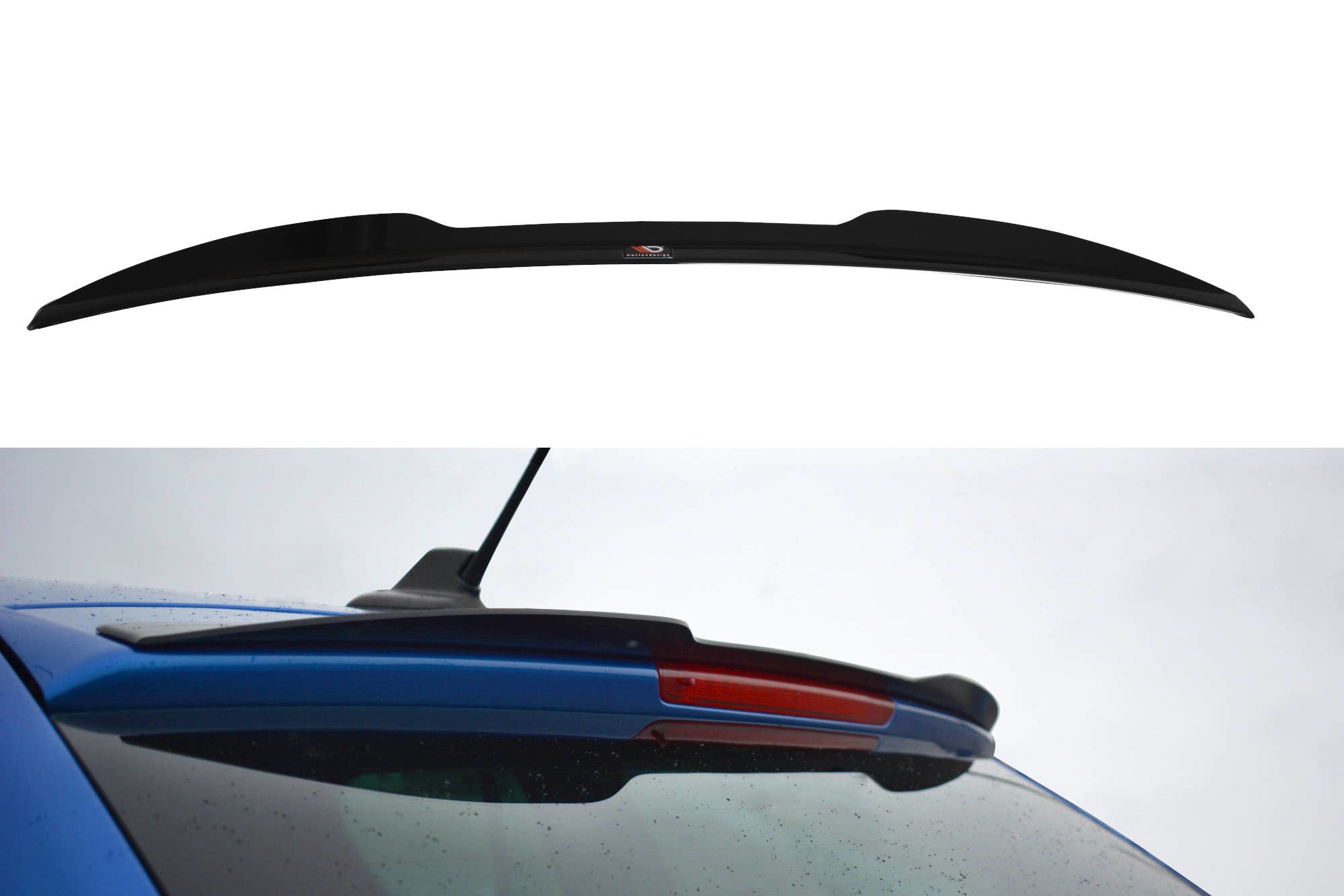 Spoiler CAP Skoda Octavia MK2 VRS Estate Facelift  (2008-2013)