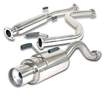 HONDA ACCORD 98-02 2D 4 CYL STAINLESS CATBACK EXHAUST SYSTEM