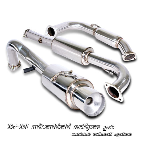 MITSUBISHI ECLIPSE 95-99 TURBO 3 INCH CATBACK EXHAUST SYSTEM