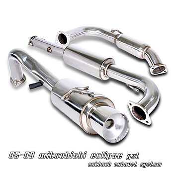 MITSUBISHI ECLIPSE 95-99 TURBO 3 INCH CATBACK EXHAUST SYSTEM