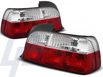 TAILLIGHTS BMW E36 12.90-08.99 COUPE RED WHITE