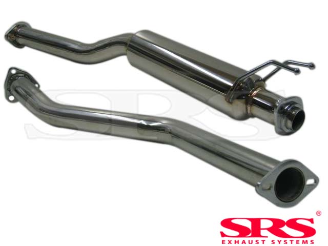 HONDA CIVIC 01-05 2D EM 1.7 SRS STAINLESS STEEL MIDPIPE