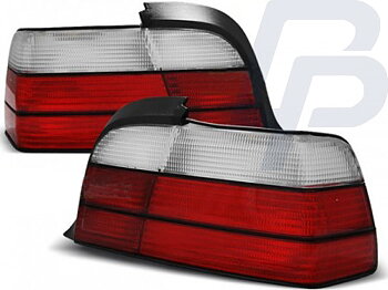 TAILLIGHTS BMW E36 12.90-08.99 COUPE RED WHITE M3
