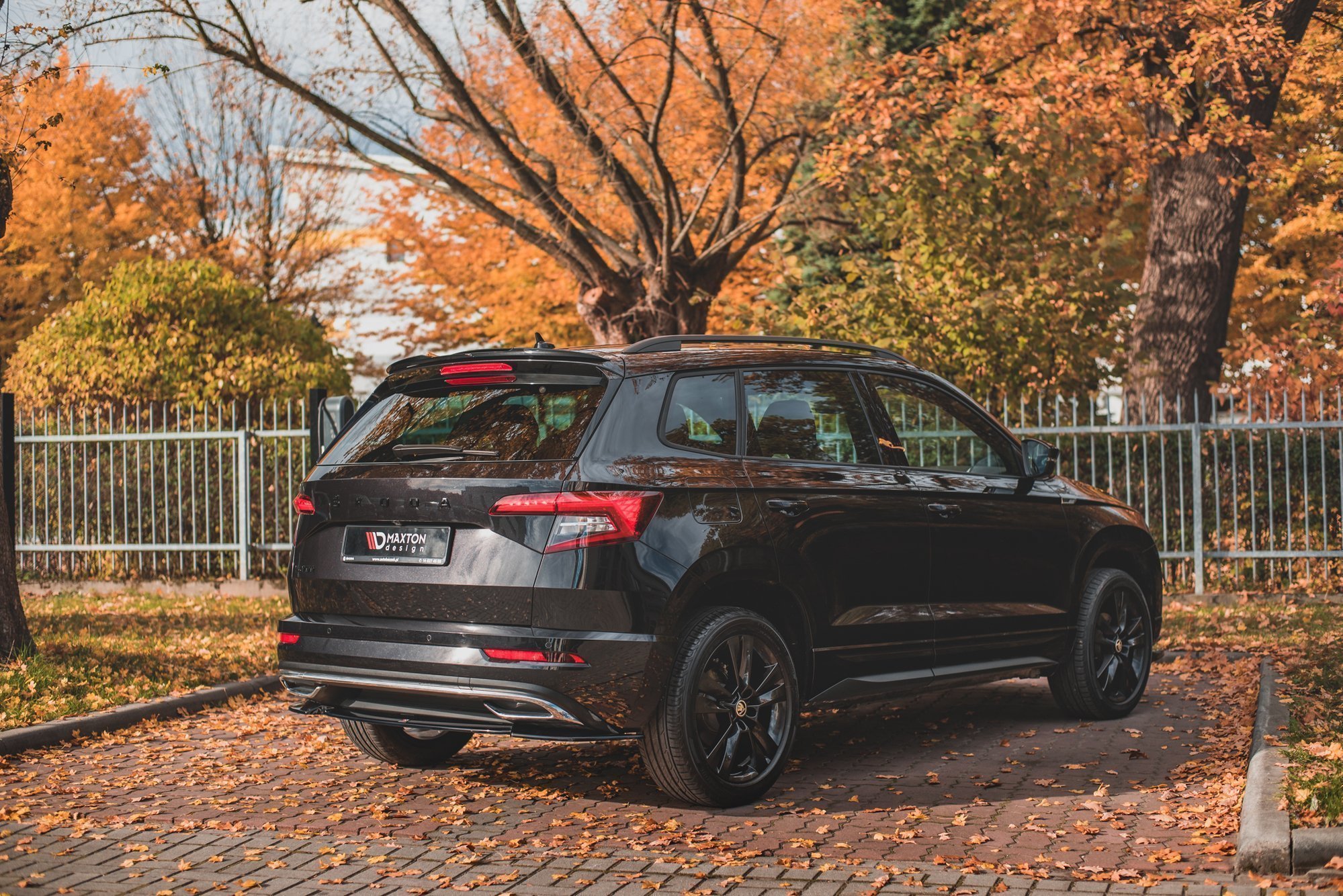 Spoiler CAP Skoda Karoq Sportline - 3