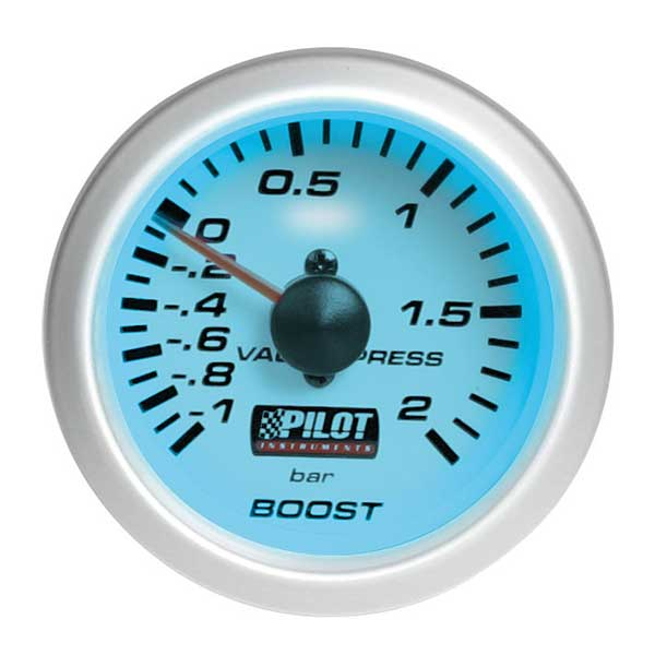 BOOST PRESSURE - Ø 2” (52 MM) - BLUE-LIGHT - 2