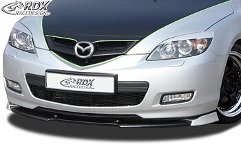 FRONT SPOILER VARIO-X MAZDA 3 2006-2009 FRONT LIP SPLITTER