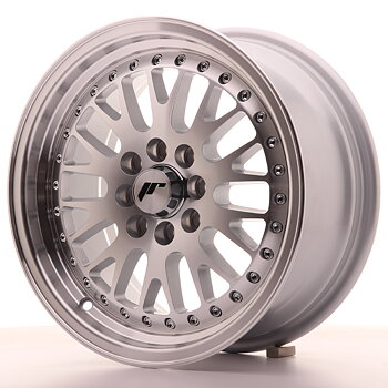 JAPAN RACING JR10 15X7 ET30 4X100/108 MACH SILVER