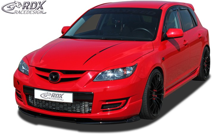 FRONT SPOILER VARIO-X MAZDA 3 MPS (BK) 2006-2009 FRONT LIP SPLITTER - 3