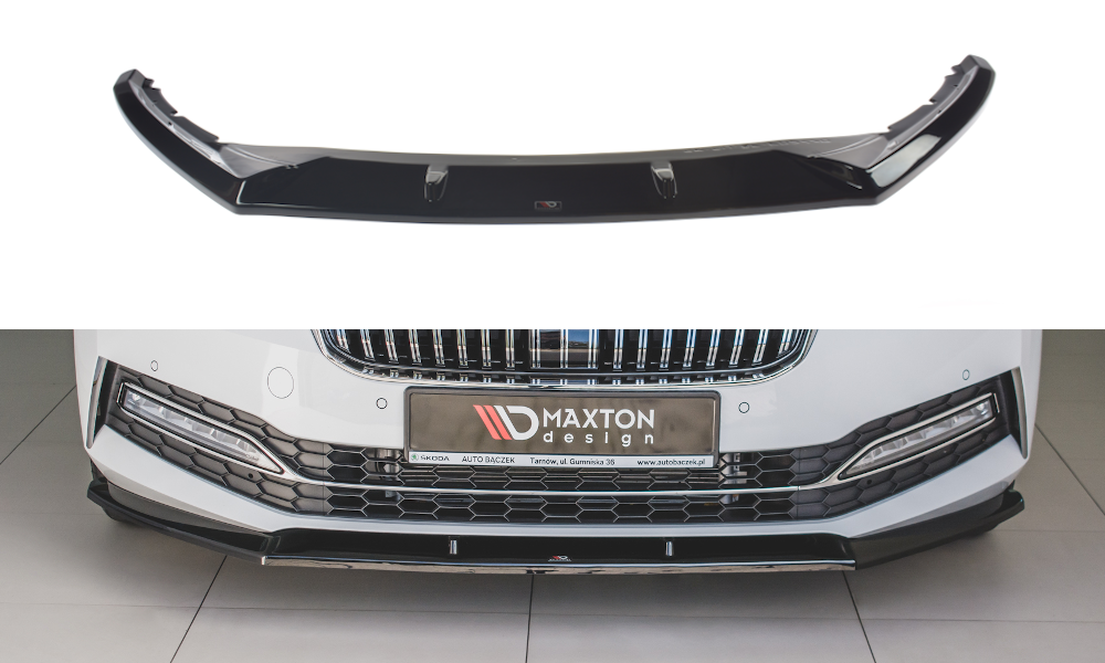 Front Splitter V.2 Skoda Superb MK3 FL (2019-)