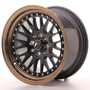 JAPAN RACING JR10 15X8 ET20 4X100/108 MATBLK BZLIP