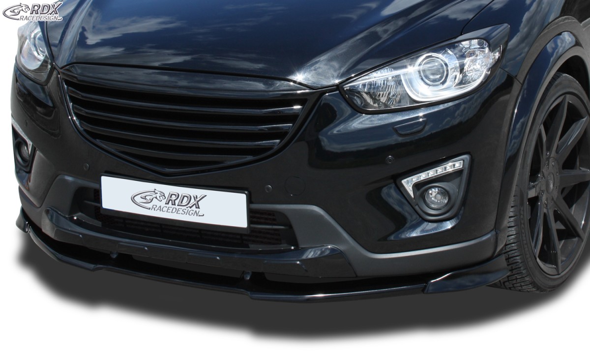 FRONT SPOILER VARIO-X MAZDA CX5 (FOR CARS WITH FRONT DIFFUSER) FRONT LIP SPLITTER