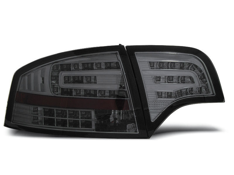 AUDI A4 B7 11.04-03.08 SEDAN SMOKE LED TAILLIGHTS