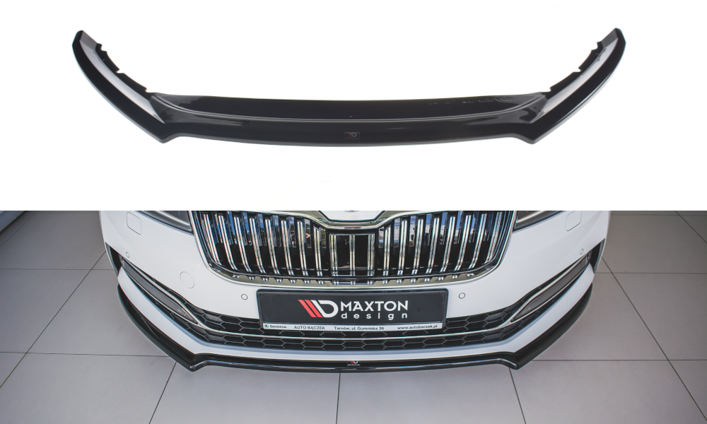 Front Splitter V.1 Skoda Superb MK3 FL (2019-)