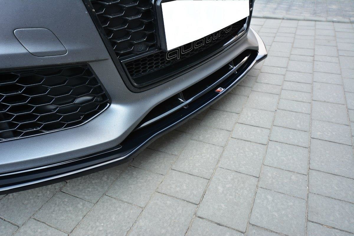 FRONT SPLITTER V.1 AUDI RS7 FACELIFT - 4