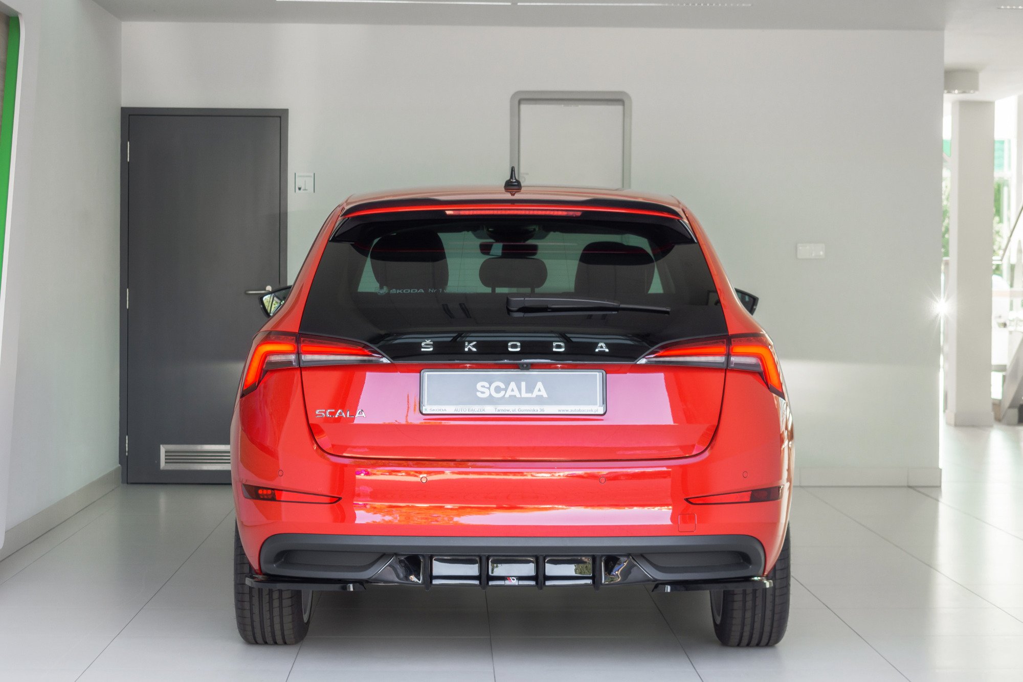 Rear Valance Skoda Scala (2019-UP) - 4