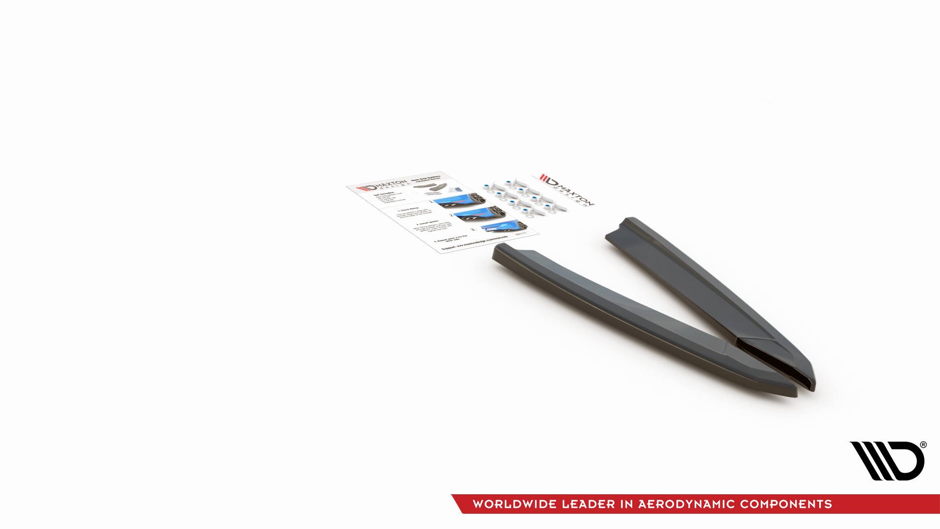 Rear Side Splitters V1 Skoda Octavia RS MK4 (2020-) - 6