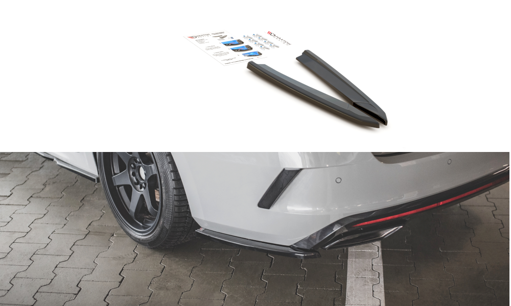 Rear Side Splitters V1 Skoda Octavia RS MK4 (2020-)