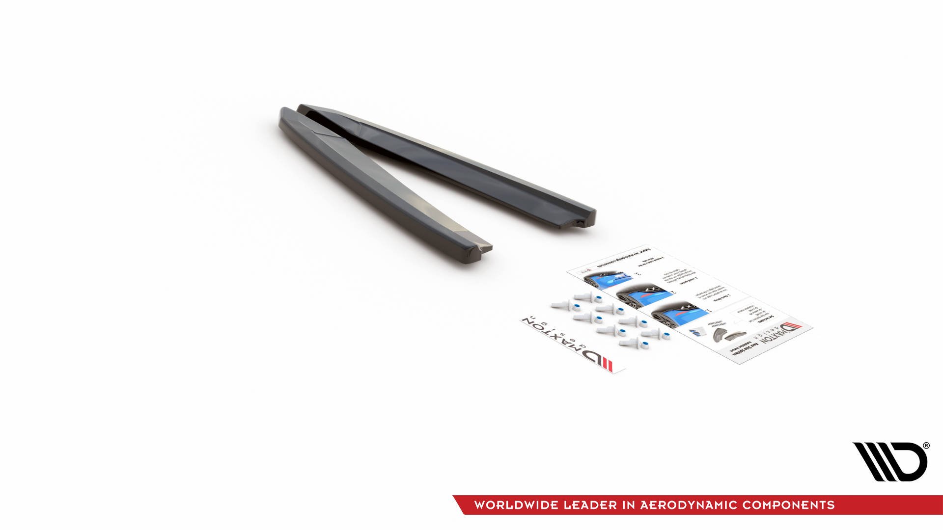 Rear Side Splitters V1 Skoda Octavia RS MK4 (2020-) - 7