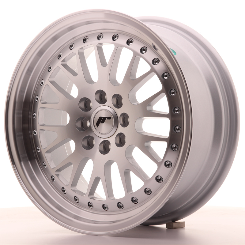 JAPAN RACING JR10 16X7 ET30 4X100/108 MACHINED SIL