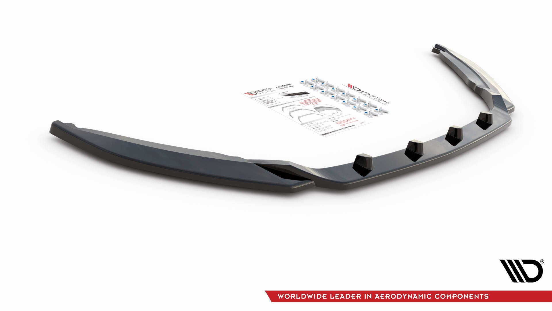 Front Splitter V.2 Skoda Octavia MK3 Facelift (2016-2020) - 4