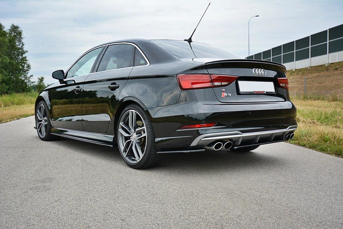 REAR SIDE SPLITTERS AUDI S3 8V SEDAN FACELIFT - 2