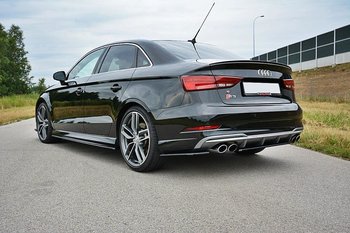 REAR SIDE SPLITTERS AUDI S3 8V SEDAN FACELIFT