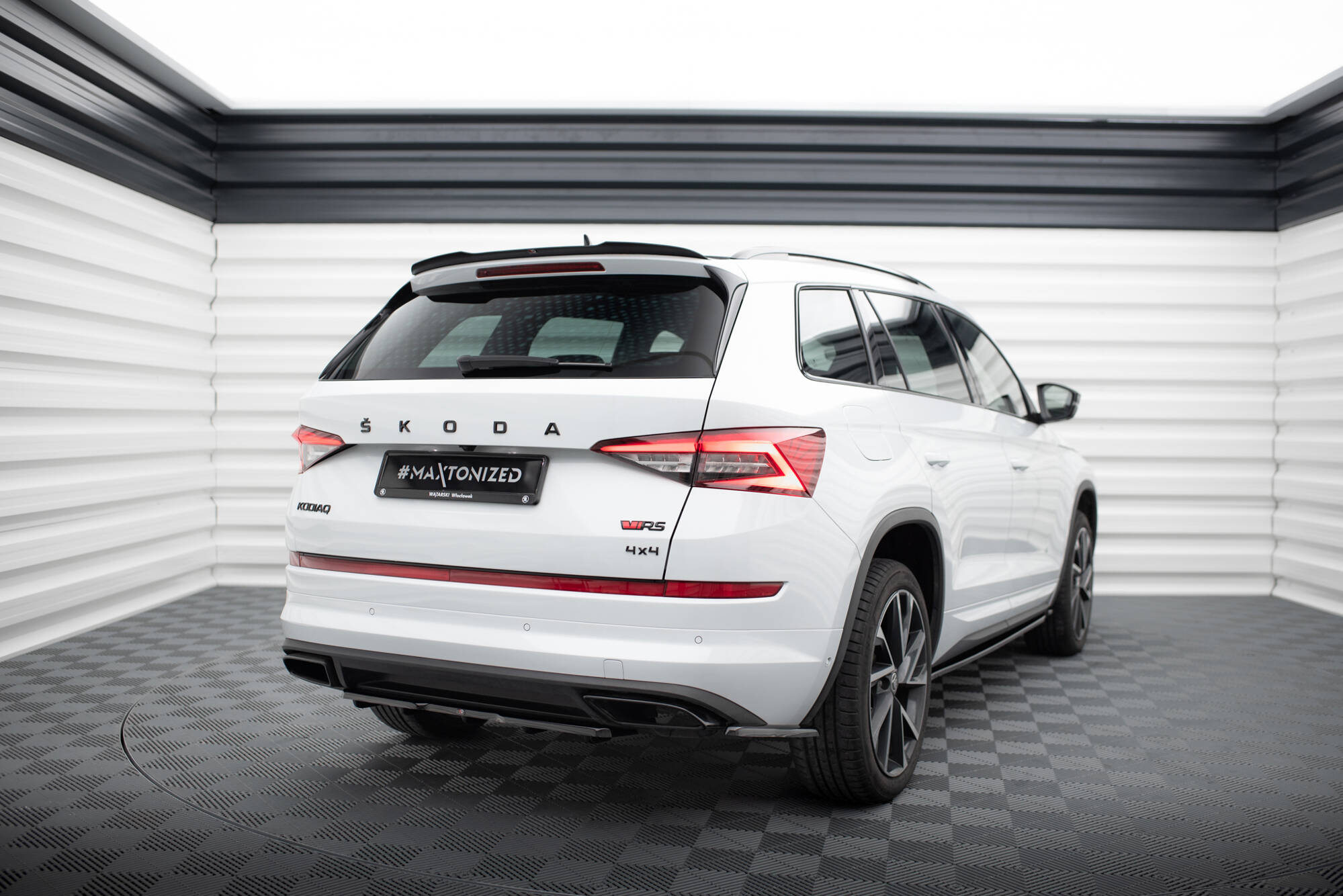 Spoiler CAP V.2 Skoda Kodiaq Mk1 Sportline / RS - 2