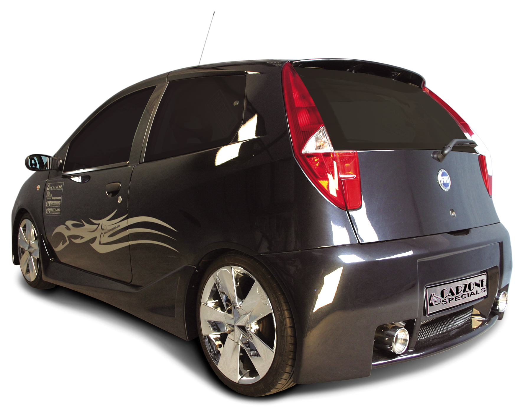 FIAT PUNTO II/III 99+ 3D SCORPION BAKRE STÖTFÅNGARE [CARZONE]